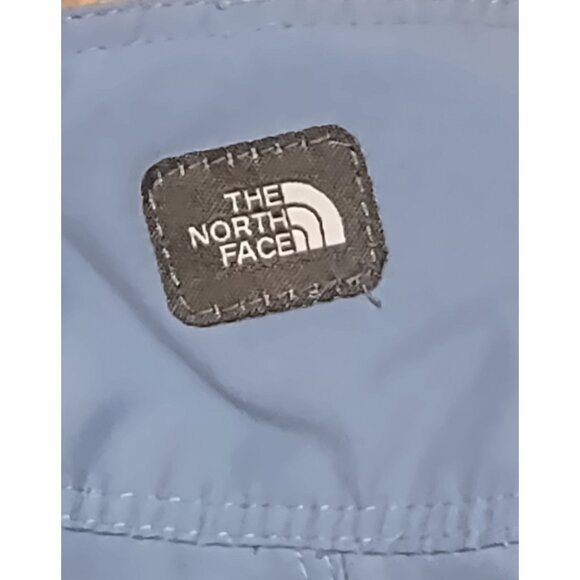 The North Face Pants Pale Blue Utility Cropped Hook & Loop Closure Outdoor Sz 12 - Picture 5 of 6